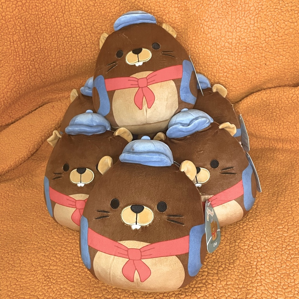 8 Inches Tall Squishmallows Beaver